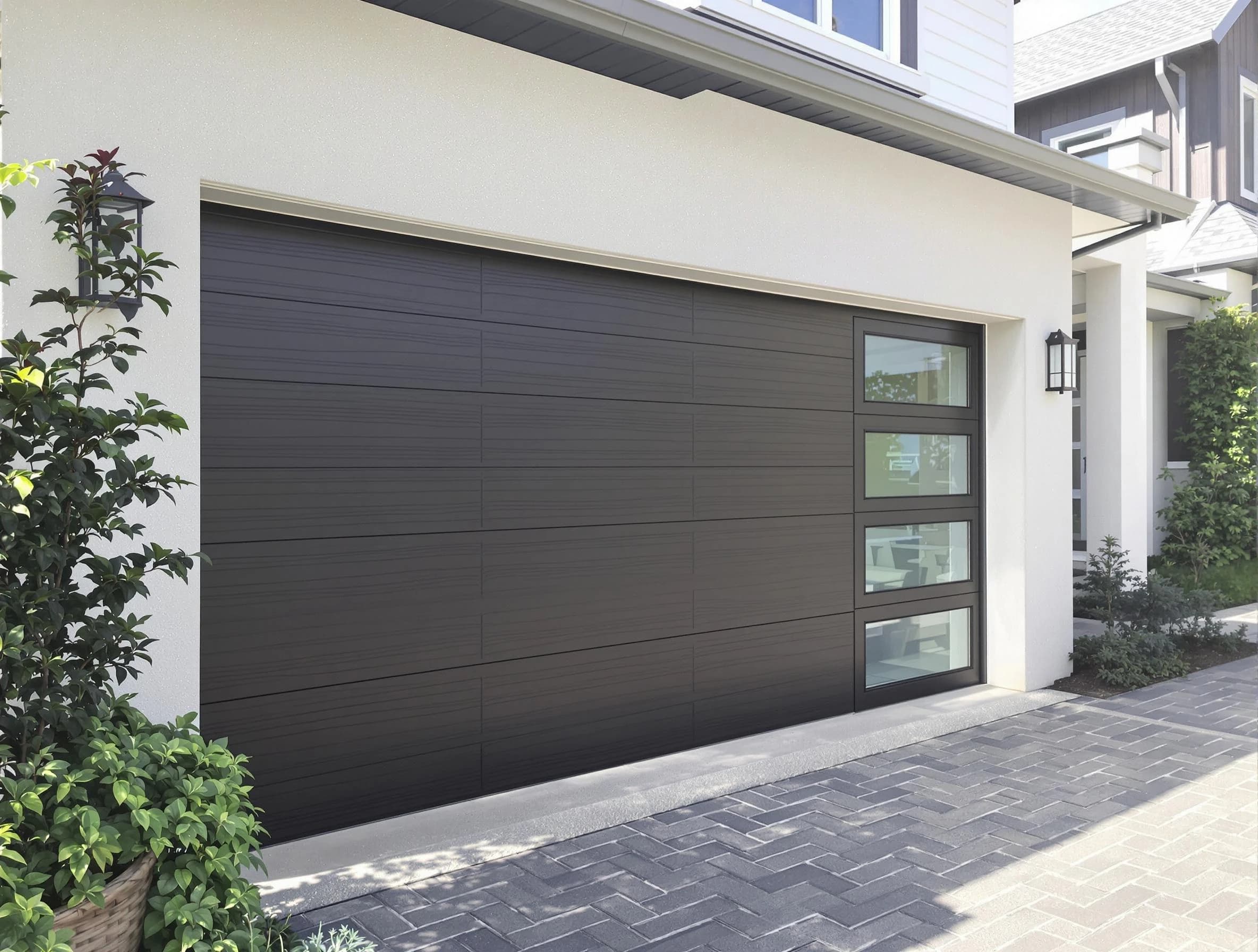 Custom garage door installation by Chelmsford Garage Door Repair in Chelmsford