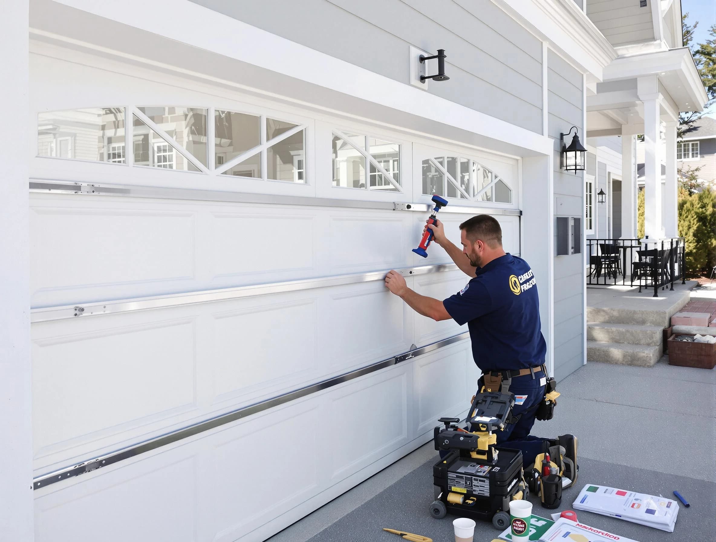 Professional garage door installation by Chelmsford Garage Door Repair in Chelmsford