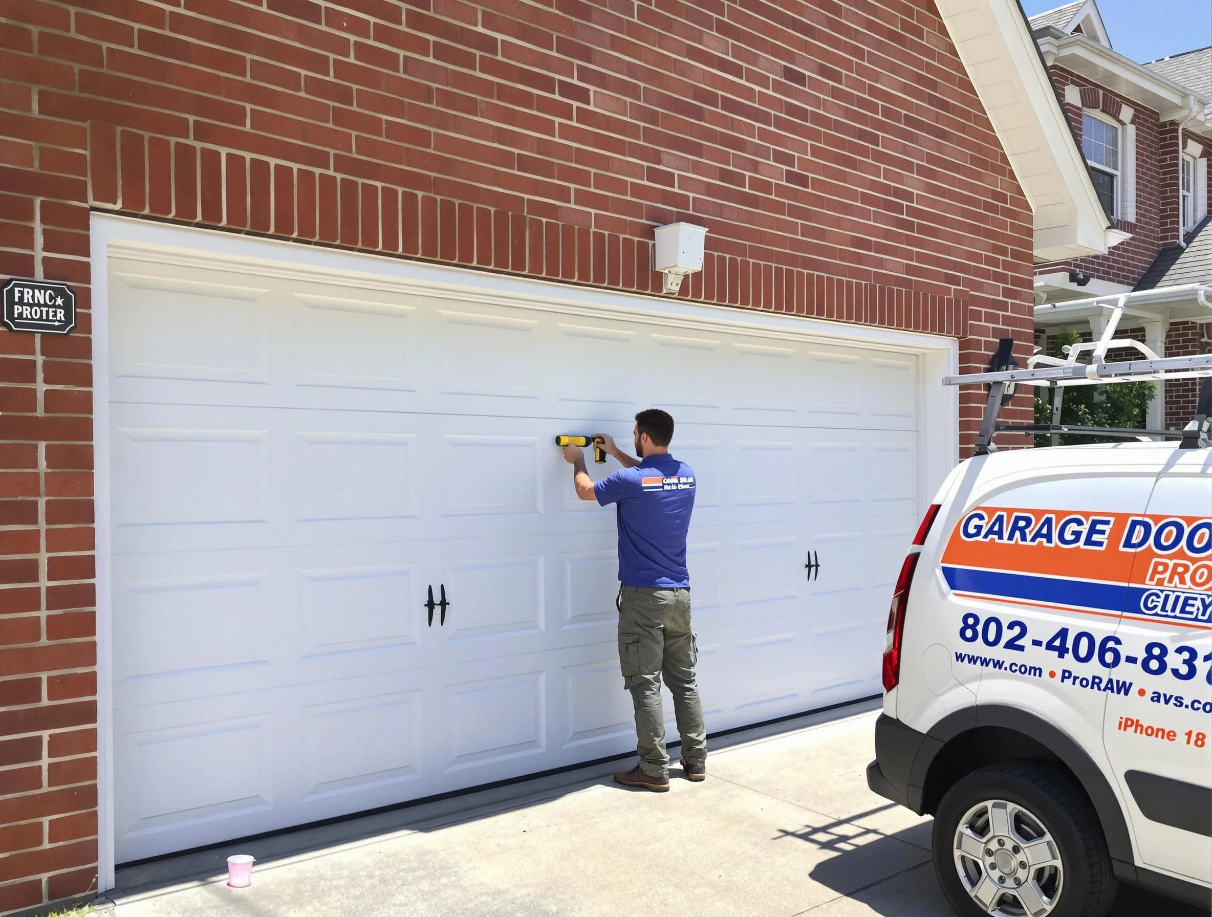 Local garage door repair service by Chelmsford Garage Door Repair in Chelmsford
