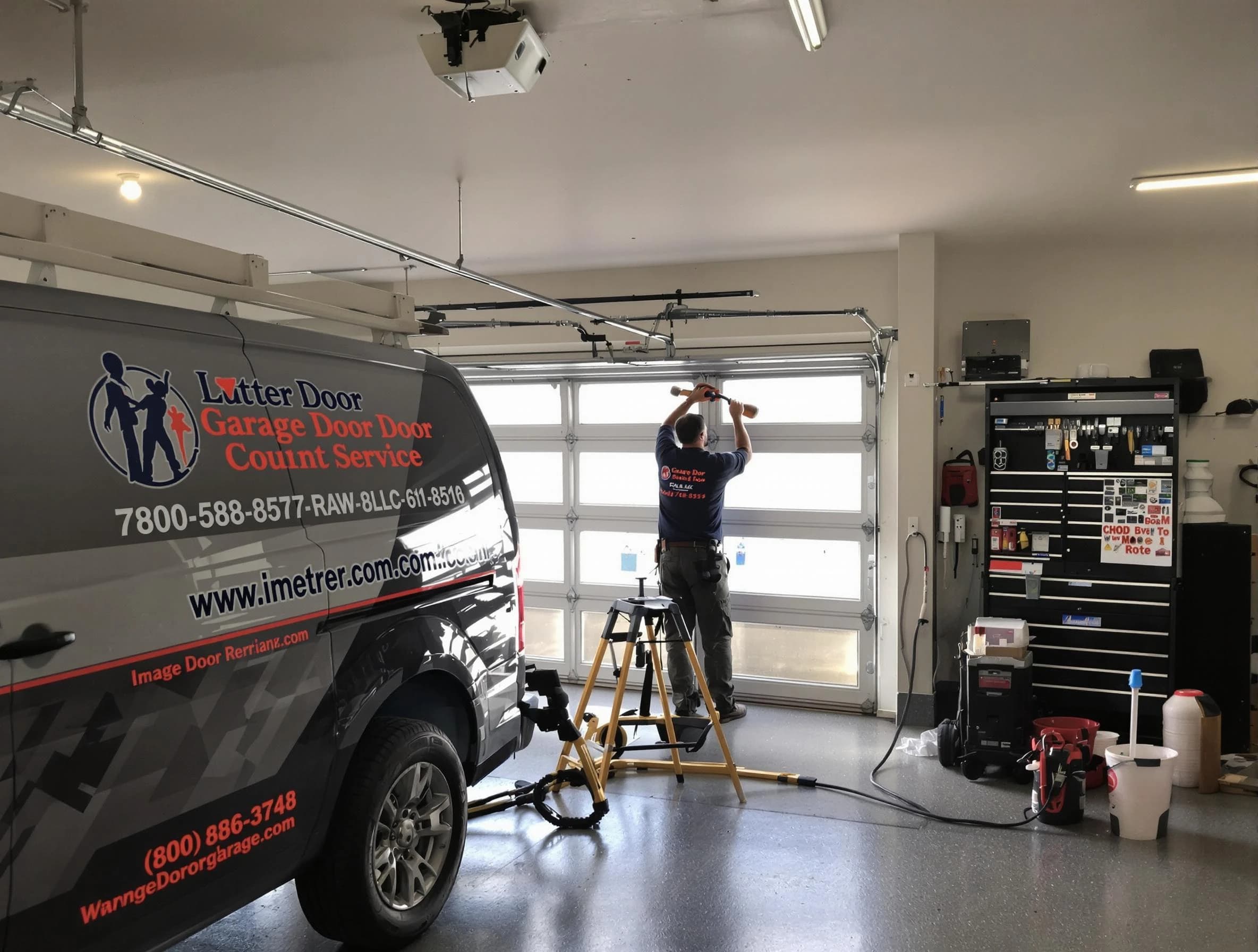 Chelmsford Garage Door Repair rapid response team performing same-day repair in Chelmsford