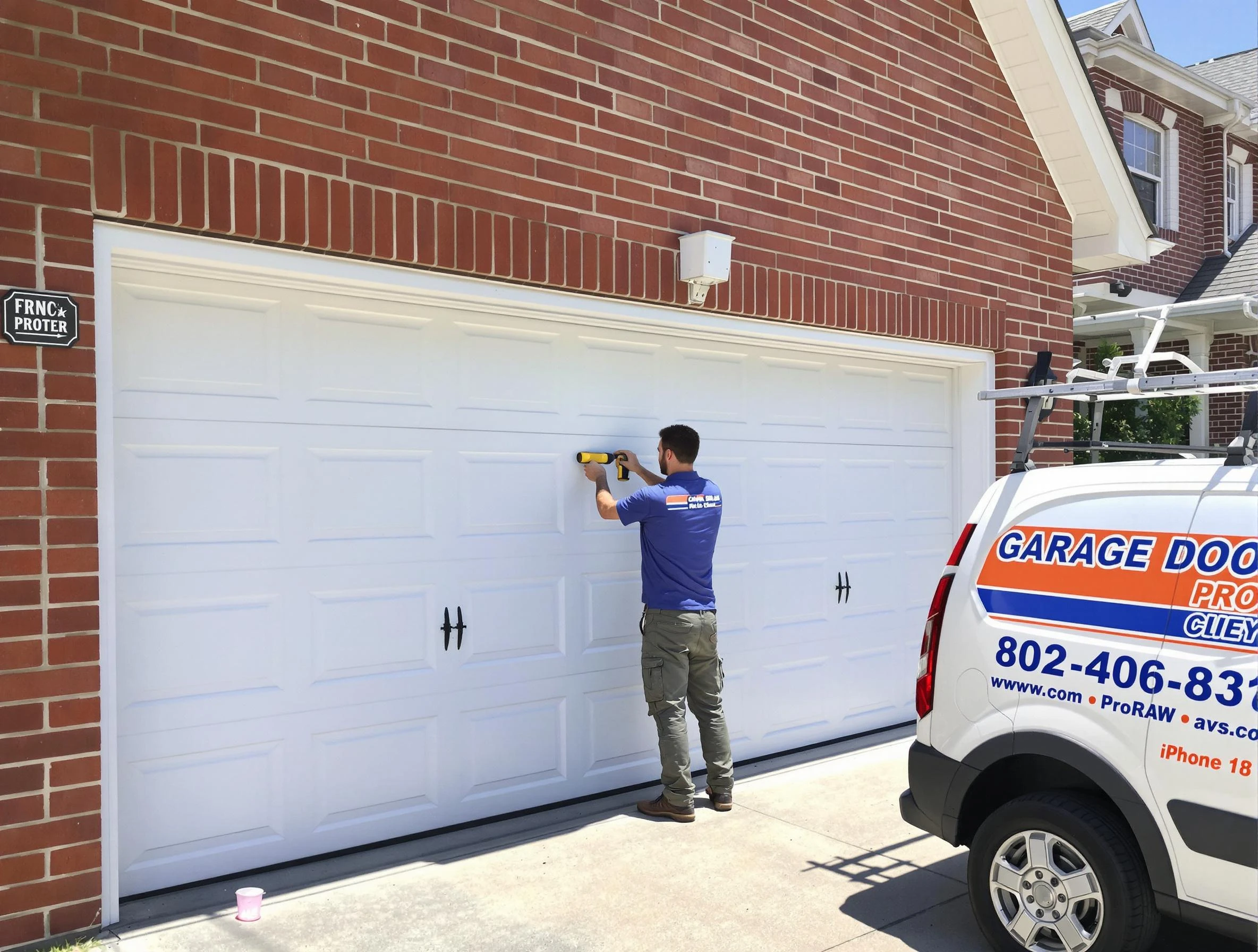 Local garage door repair service by Chelmsford Garage Door Repair in Chelmsford